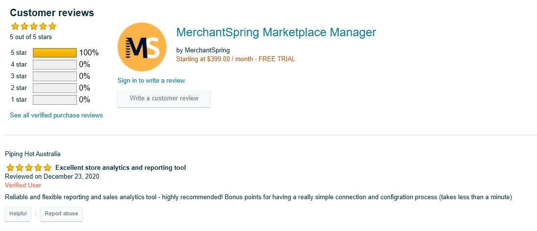 Develop — Marketplace Manager