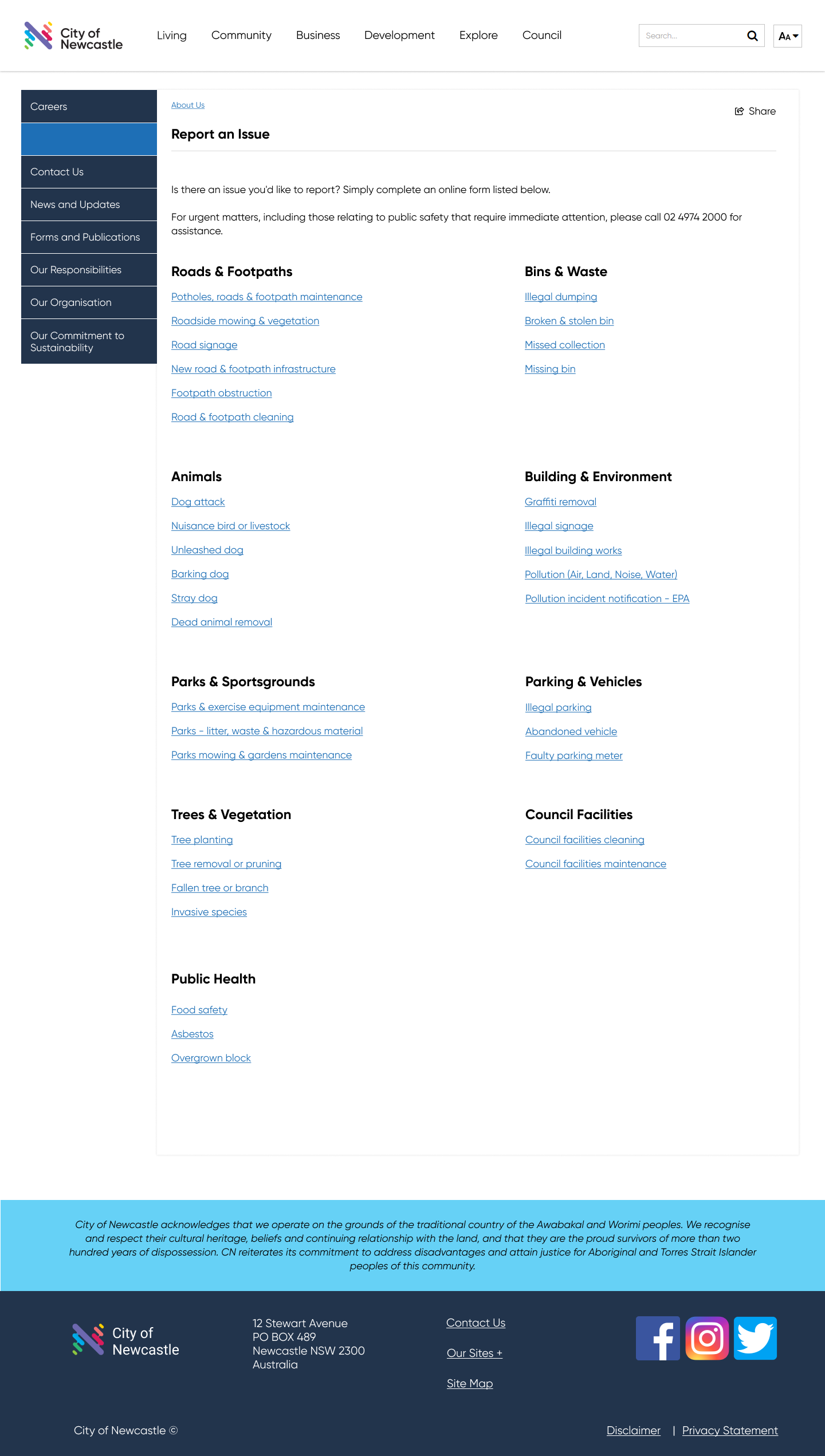 Service catalog A/B test version 2