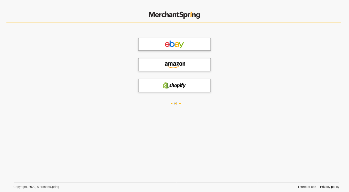 Marketplace Connection wizard