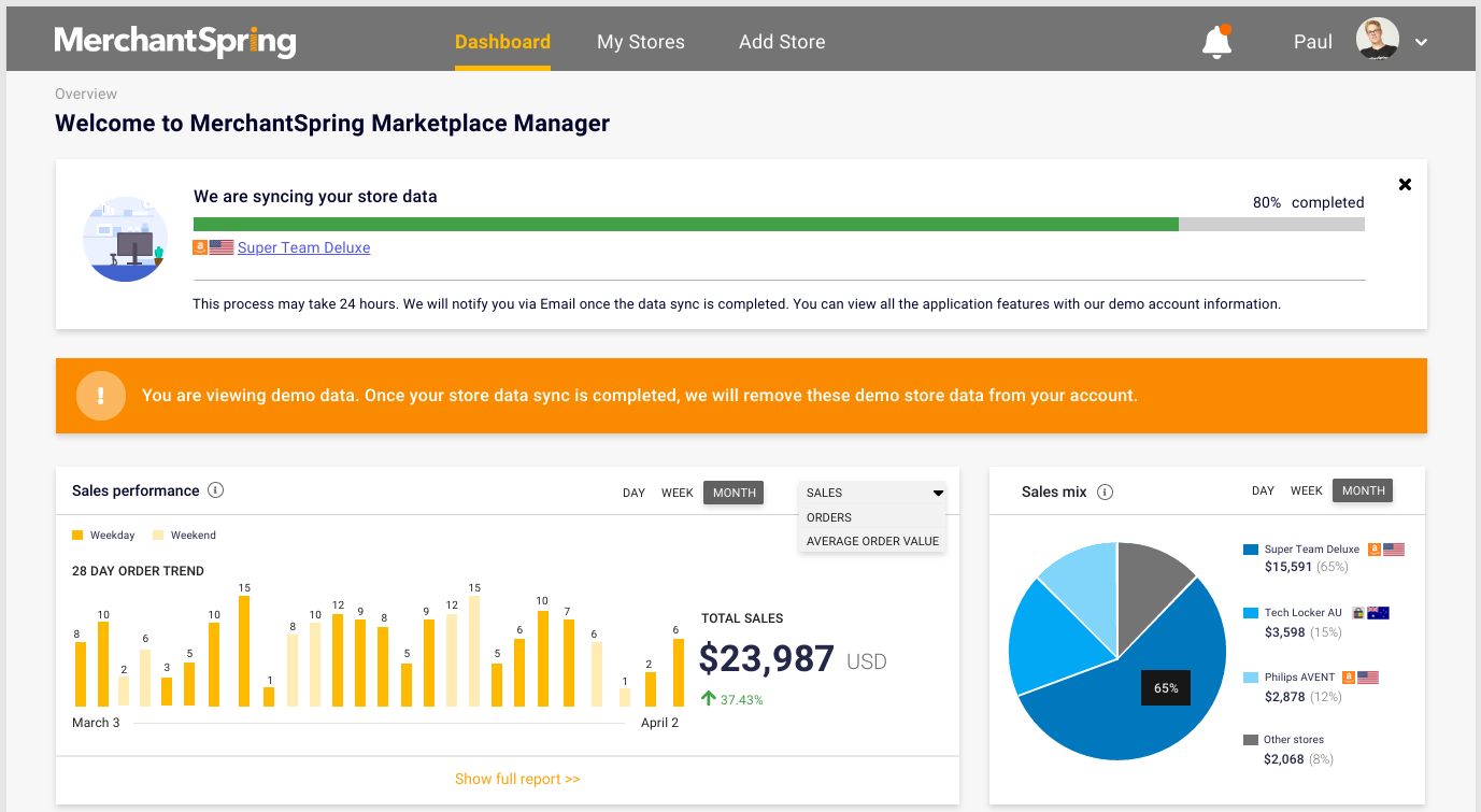 Deliver — Marketplace Manager